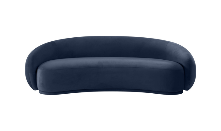 Meridian Furniture Emery Velvet Fabric Upholstered Sofa