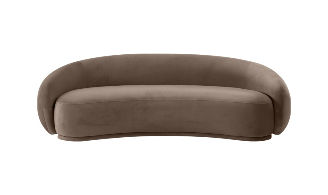 Meridian Furniture Emery Velvet Fabric Upholstered Sofa