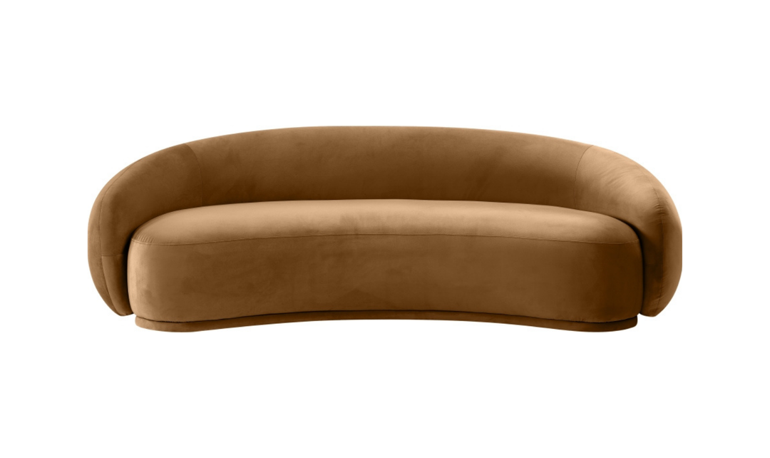 Meridian Furniture Emery Velvet Fabric Upholstered Sofa