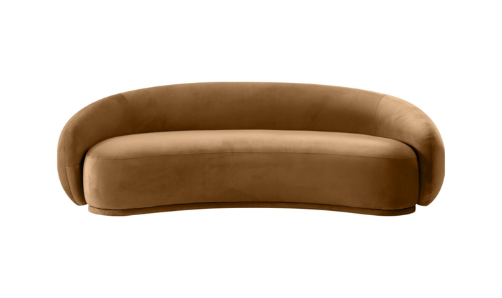 Meridian Furniture Emery Velvet Fabric Upholstered Sofa