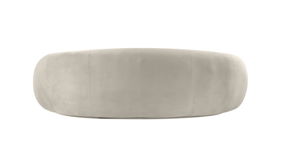 Meridian Furniture Emery Velvet Fabric Upholstered Sofa