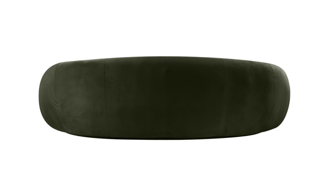 Meridian Furniture Emery Velvet Fabric Upholstered Sofa