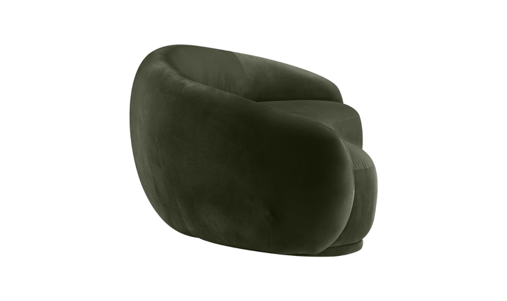 Meridian Furniture Emery Velvet Fabric Upholstered Sofa
