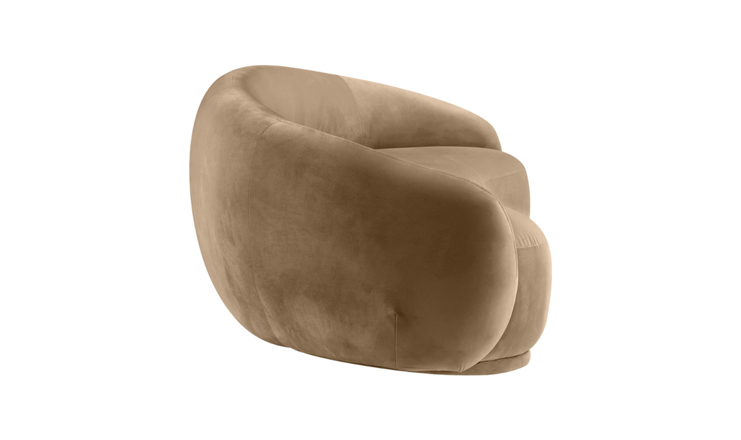 Meridian Furniture Emery Velvet Fabric Upholstered Sofa