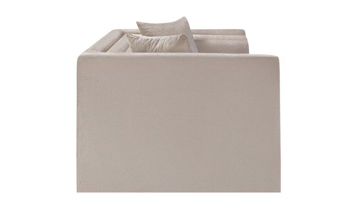 Meridian Furniture Everett Chenille Fabric Upholstered Loveseat Sofa