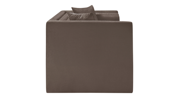 Meridian Furniture Everett Chenille Fabric Upholstered Loveseat Sofa