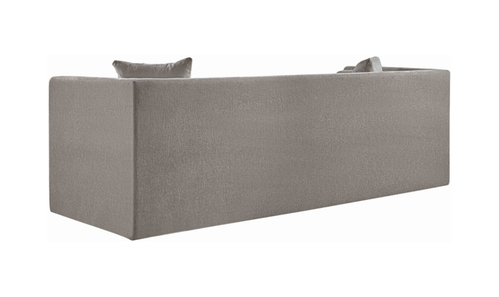 Meridian Furniture Everett Chenille Fabric Upholstered Sofa