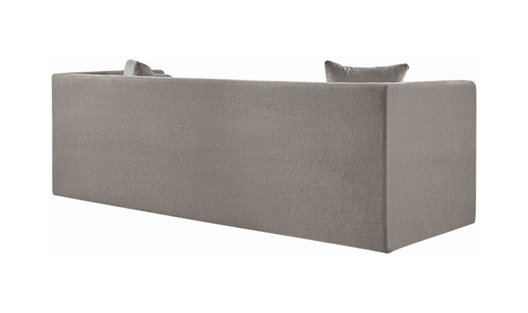 Meridian Furniture Everett Chenille Fabric Upholstered Sofa