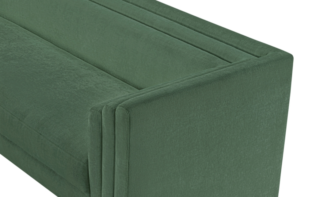 Meridian Furniture Everett Chenille Fabric Upholstered Sofa-Jennifer Furniture