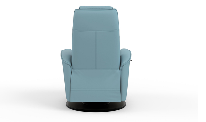 Fjords Urban Leather Swivel Glider Power Recliner Chair in Two Sizes-Jennifer Furniture