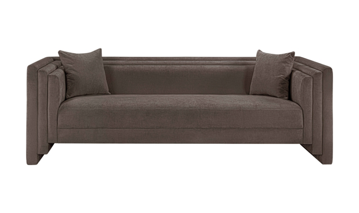 Meridian Furniture Everett Chenille Fabric Upholstered Sofa
