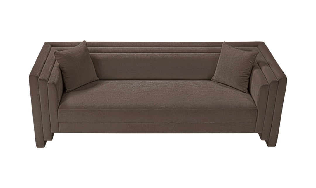 Meridian Furniture Everett Chenille Fabric Upholstered Sofa