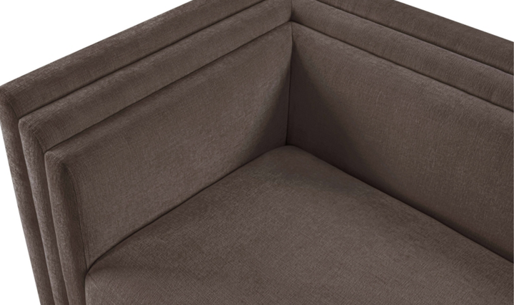 Meridian Furniture Everett Chenille Fabric Upholstered Sofa