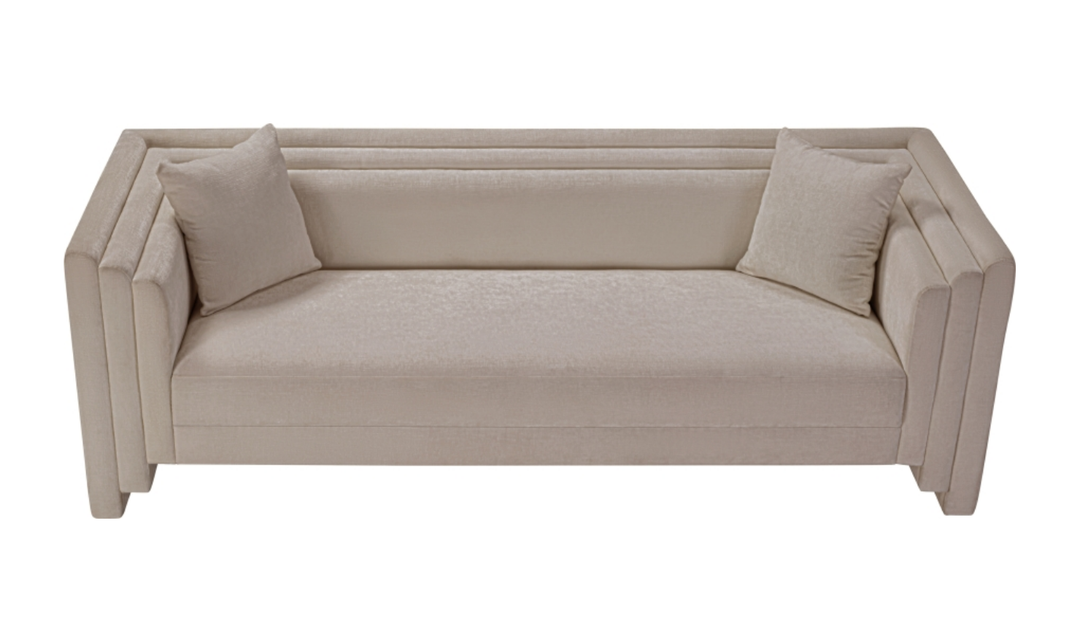 Meridian Furniture Everett Chenille Fabric Upholstered Sofa