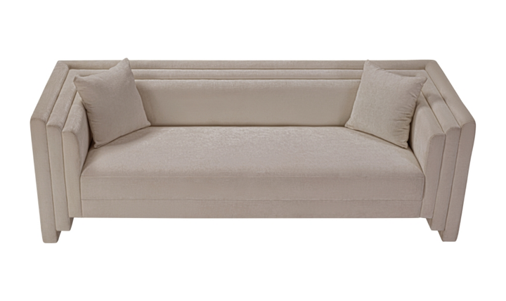 Meridian Furniture Everett Chenille Fabric Upholstered Sofa