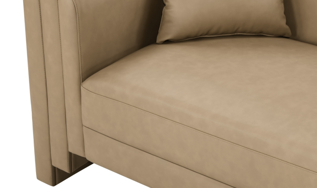 Meridian Furniture Everett Vegan Leather Upholstered Loveseat Sofa