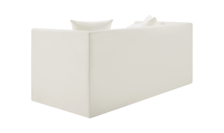 Meridian Furniture Everett Vegan Leather Upholstered Loveseat Sofa-Jennifer Furniture