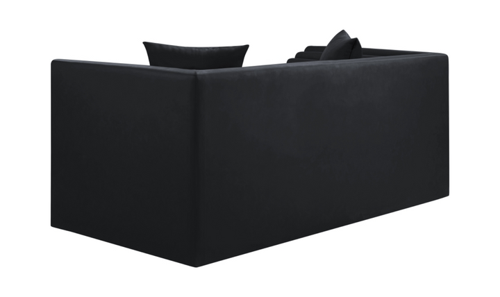 Meridian Furniture Everett Vegan Leather Upholstered Loveseat Sofa