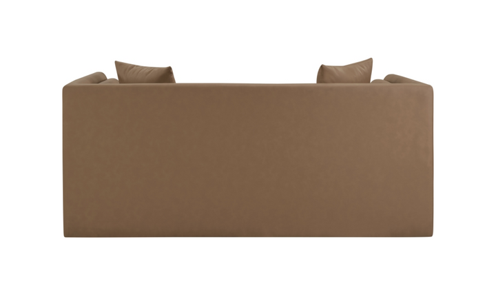 Meridian Furniture Everett Vegan Leather Upholstered Loveseat Sofa