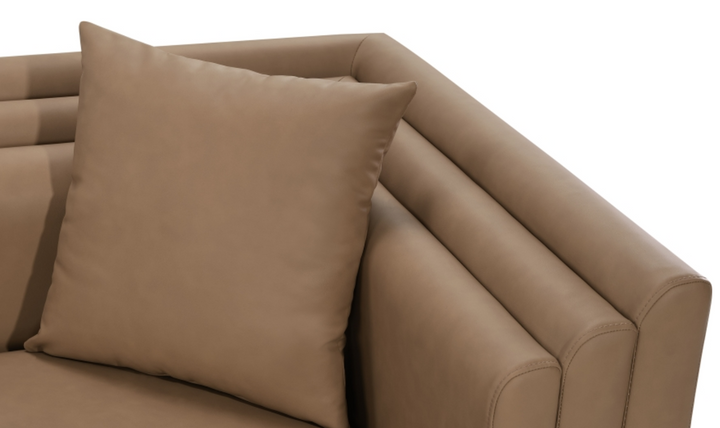 Meridian Furniture Everett Vegan Leather Upholstered Loveseat Sofa