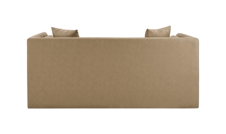 Meridian Furniture Everett Vegan Leather Upholstered Loveseat Sofa