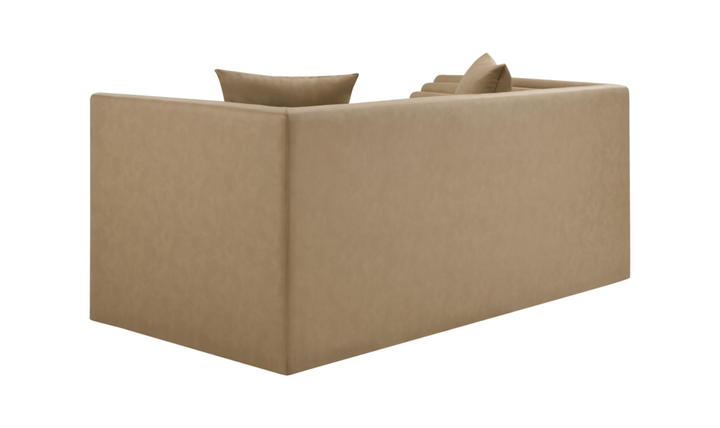 Meridian Furniture Everett Vegan Leather Upholstered Loveseat Sofa