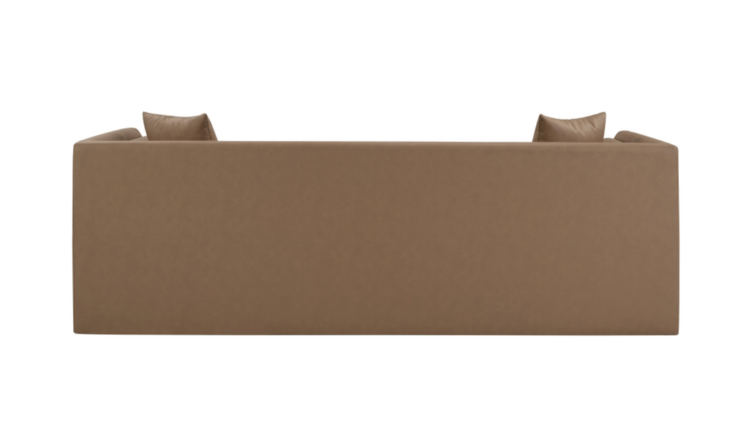 Meridian Furniture Everett Vegan Leather Upholstered Sofa-Jennifer Furniture
