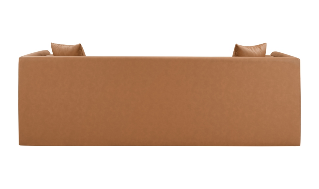 Meridian Furniture Everett Vegan Leather Upholstered Sofa