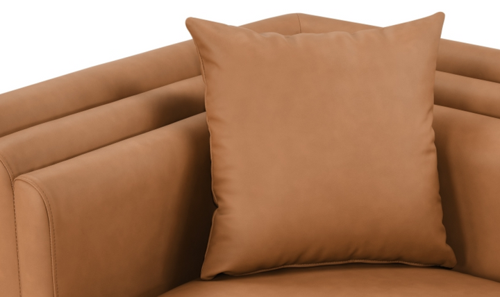 Meridian Furniture Everett Vegan Leather Upholstered Sofa