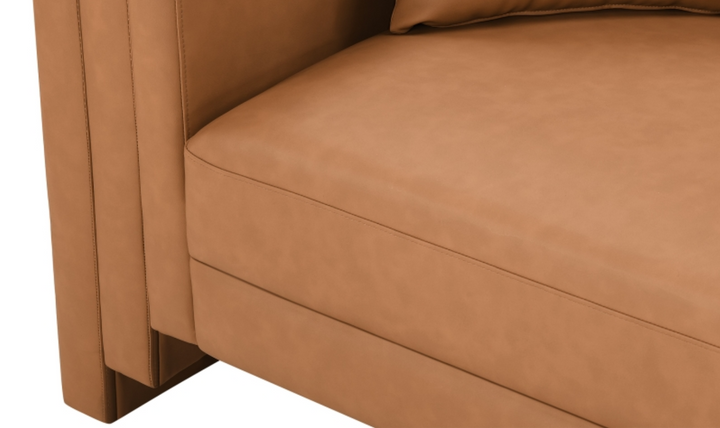 Meridian Furniture Everett Vegan Leather Upholstered Sofa
