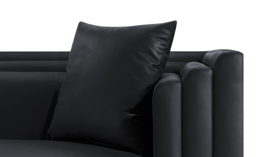 Meridian Furniture Everett Vegan Leather Upholstered Sofa