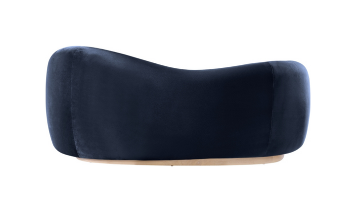 Meridian Furniture Gustavo Velvet Fabric Upholstered Loveseat