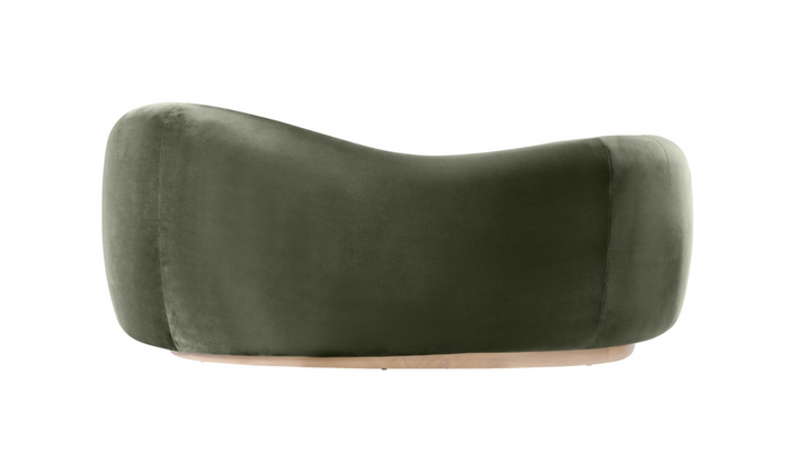 Meridian Furniture Gustavo Velvet Fabric Upholstered Loveseat