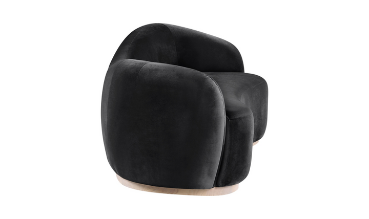 Meridian Furniture Gustavo Velvet Fabric Upholstered Loveseat