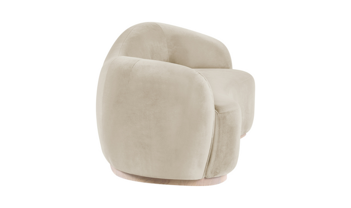Meridian Furniture Gustavo Velvet Fabric Upholstered Loveseat