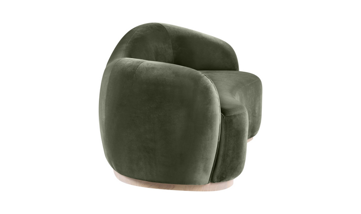 Meridian Furniture Gustavo Velvet Fabric Upholstered Loveseat