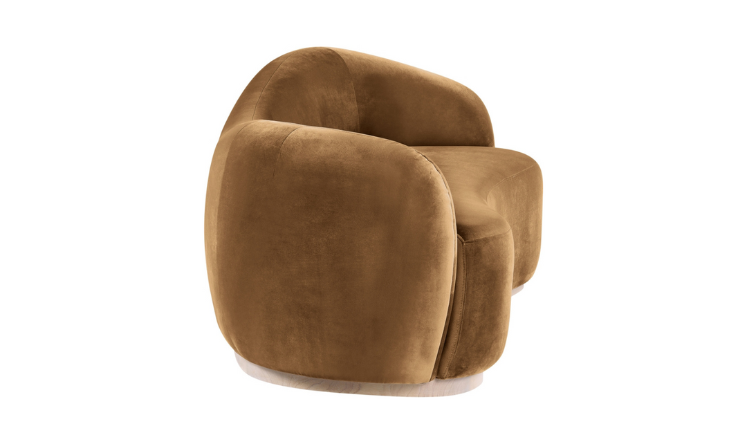Meridian Furniture Gustavo Velvet Fabric Upholstered Loveseat
