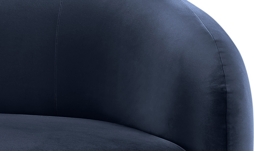 Meridian Furniture Gustavo Velvet Fabric Upholstered Loveseat