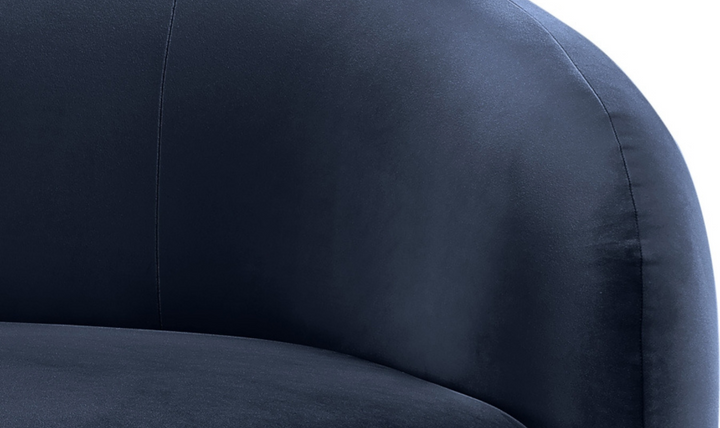 Meridian Furniture Gustavo Velvet Fabric Upholstered Loveseat