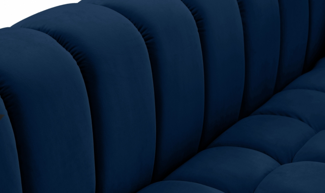 Meridian Furniture Gwen Velvet Upholstered Sofa