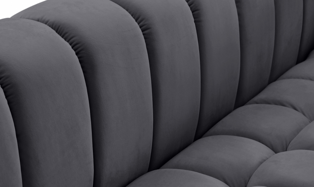 Meridian Furniture Gwen Velvet Upholstered Sofa