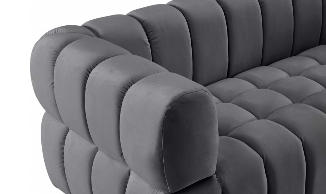 Meridian Furniture Gwen Velvet Upholstered Sofa