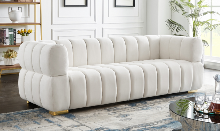 Meridian Furniture Gwen Velvet Upholstered Sofa