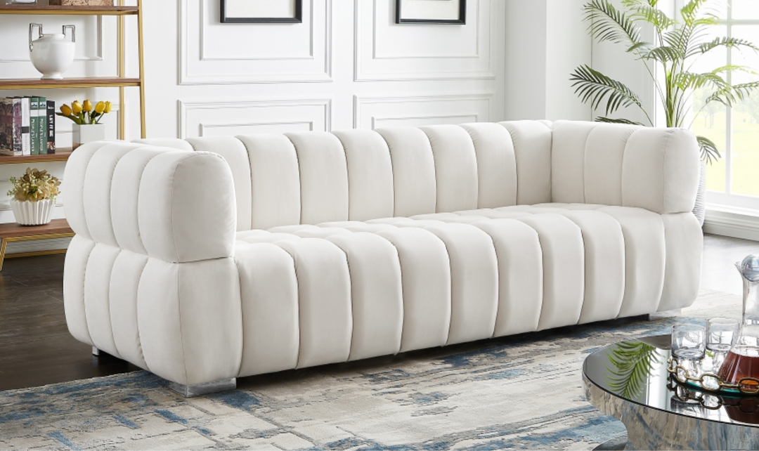 Meridian Furniture Gwen Velvet Upholstered Sofa