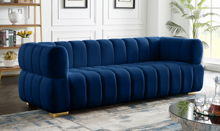 Meridian Furniture Gwen Velvet Upholstered Sofa