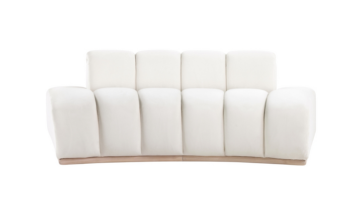 Meridian Furniture Jace Tufted Velvet Fabric Upholstered Loveseat