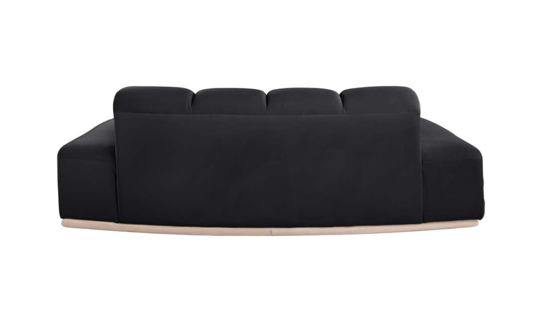 Meridian Furniture Jace Tufted Velvet Fabric Upholstered Loveseat