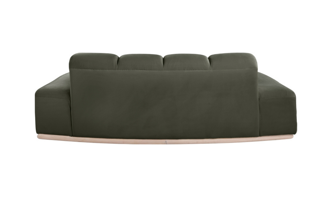Meridian Furniture Jace Tufted Velvet Fabric Upholstered Loveseat