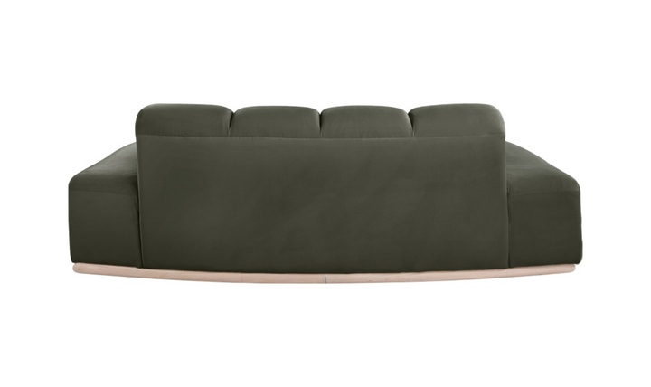 Meridian Furniture Jace Tufted Velvet Fabric Upholstered Loveseat