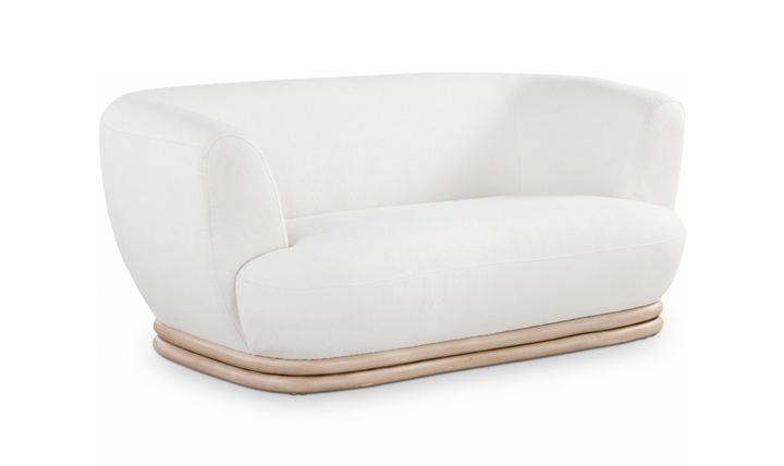 Meridian Furniture Kipton Boucle Fabric Upholstered Loveseat